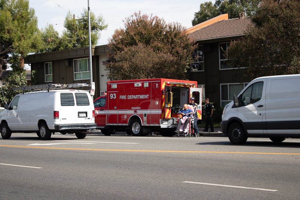 EMS Rush to Two-Vehicle Crash on Granite St