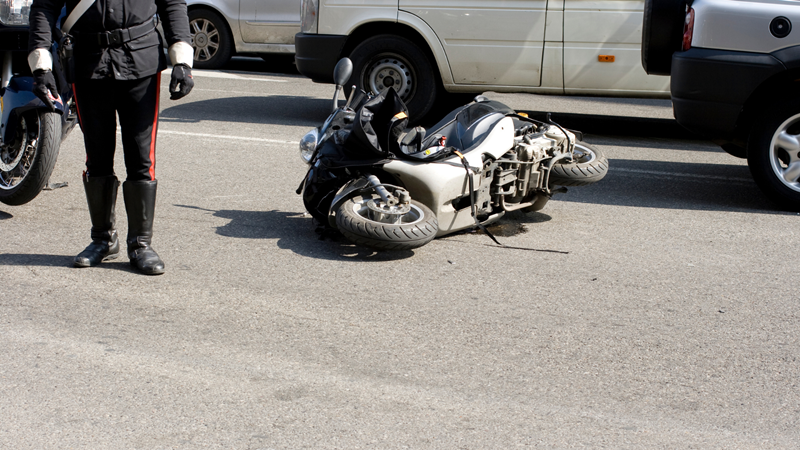 Motorcyclist Badly Hurt in Crash on Hanover St